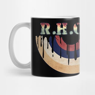 Melted Vinyl - Red hot Mug